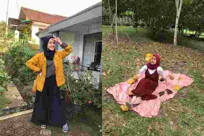  Ootd Hijab kekinian  Untuk Para Milenial yang Cocok di 