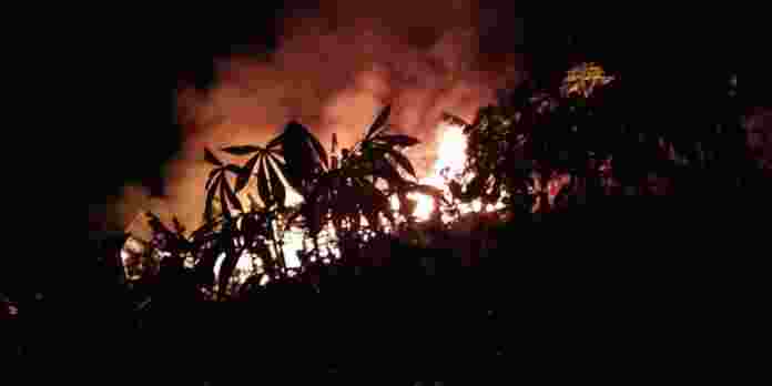 Tiga Rumah Kebakaran di Panumbangan Ciamis