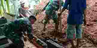 Koramil 1301 Ciamis gotong royong