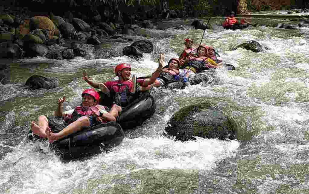 Wisata Sedekan River Tubing di Ciamis Untuk Long Weekend