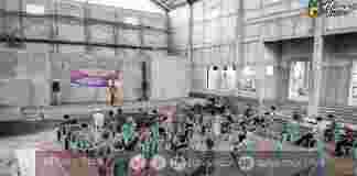Bupati Ciamis memberikan hibah sebesar Rp 500 juta untuk membantu pembangunan Gedung Dakwah Cipaku Kabupaten Ciamis