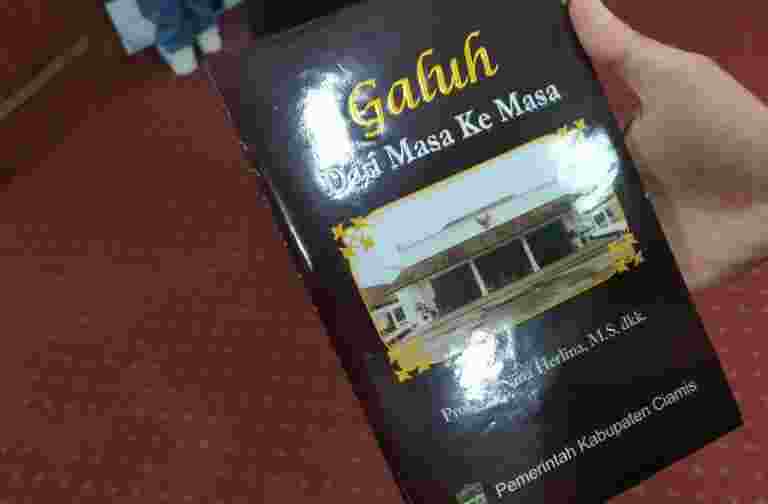 Bupati Ciamis Launching Buku Sejarah Galuh Dari Masa Ke Masa