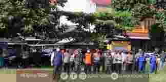 Bupati Pangandaran Pimpin Apel Kesiagaan Pergantian Tahun 2020 - 2021