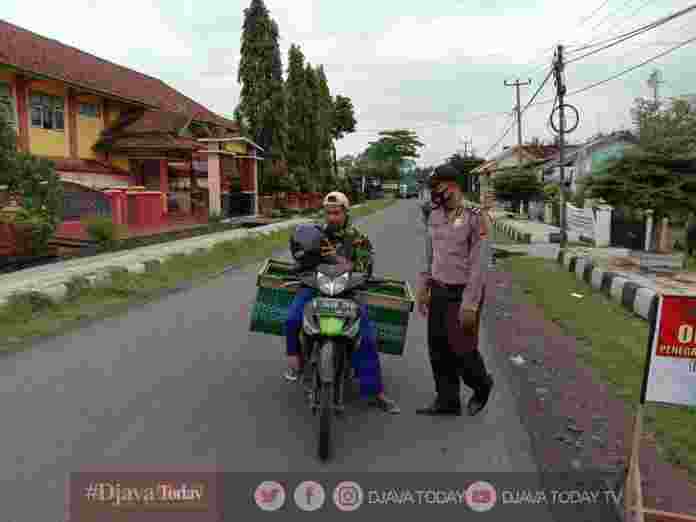 Operasi Yustisi di Kecamatan Lakbok Kabupaten Ciamis dilaksanakan Selasa pagi (8/12/2020)