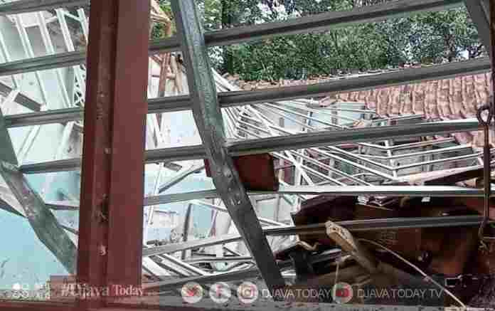 Atap Bangunan Sekolah Ambruk, Disdik Ciamis Akan Data Sekolah Tua