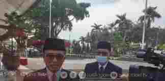 Bupati Ciamis Herdiat Sunarya Mengingatkan KBM Tatap Muka di Ciamis Bisa Dilakukan Dengan Mengacu Pada Analisa Grafik Kasus Covid19 (Foto RAS)