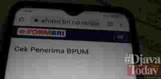 Informasi penerima bantuan UMKM kepada Dodah Melalui Situs Bank BRI