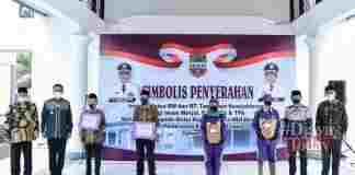 Penyerahan insentif RT/RW Ciamis