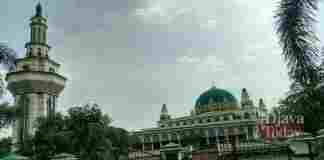 Masjid agung Ciamis tutup