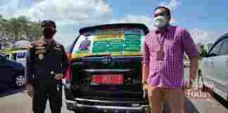 Kejari Ciamis Branding Mobil Dinas
