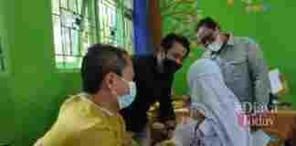 Siswa SMP Divaksinasi