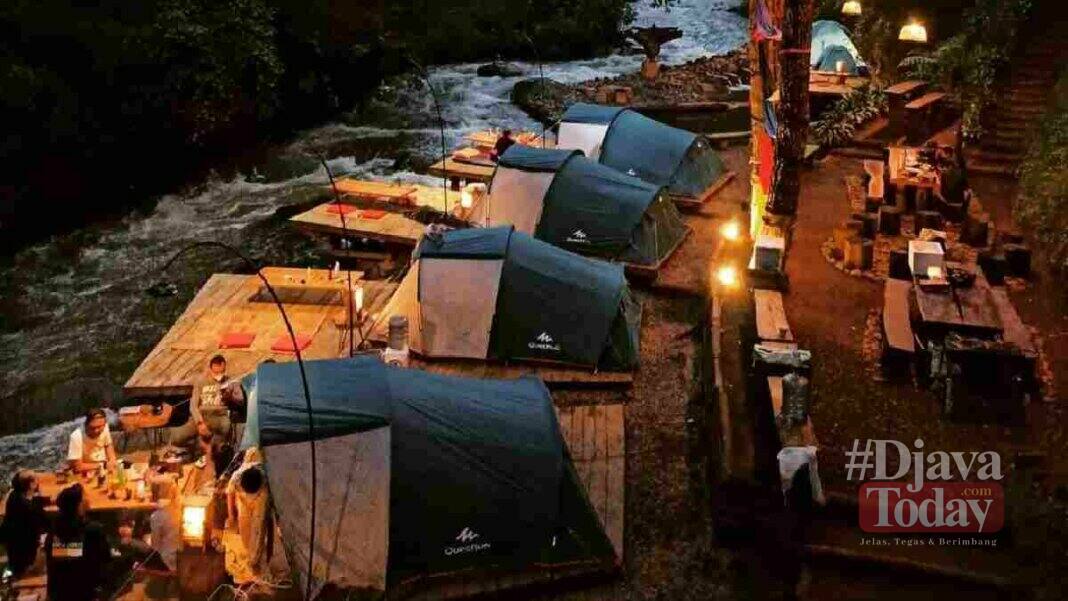 Pineus Tilu Riverside Camping Kemah Di Pinggir Sungai Pangalengan 4676