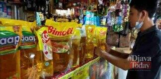 Penjual minyak goreng