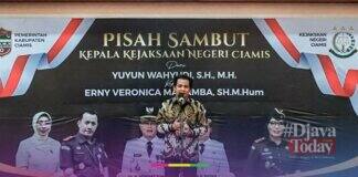 Pisah Sambut Kajari ciamis
