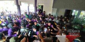 Mahasiswa Ciamis Aksi Demonstrasi