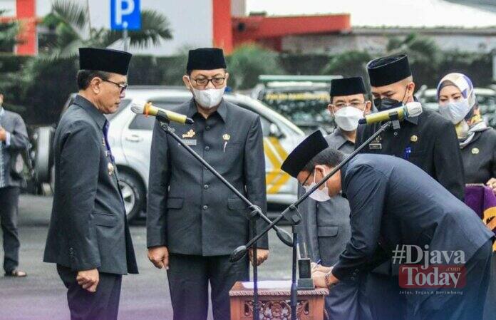 Bupati ciamis lantik pejabat