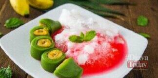es pisang ijo
