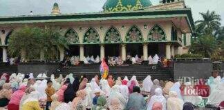 Salat Idul Adha di Masjid