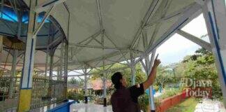 Bangunan situs Jambansari Ciamis
