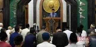 Salat Tarawih Masjid Agung