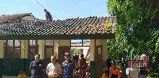 Atap ruang kelas