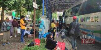 Terminal Ciamis lebaran
