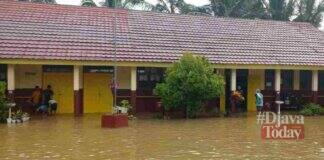 Sekolah Terendam banjir