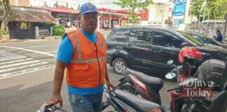 Tukang parkir ciamis