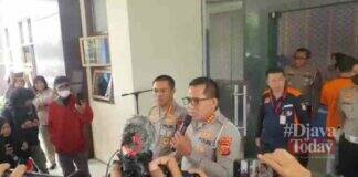 Pengendara moge tersangka
