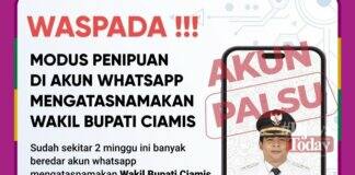 Foto Wabup ciamis