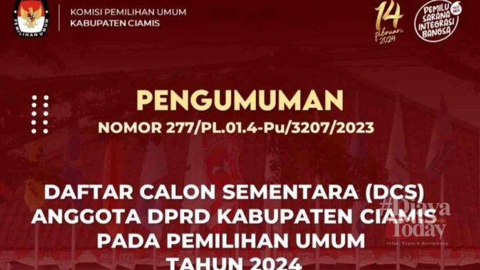 Daftar Calon Sementara