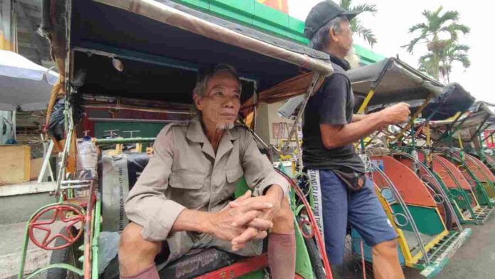 Penarik becak Ciamis