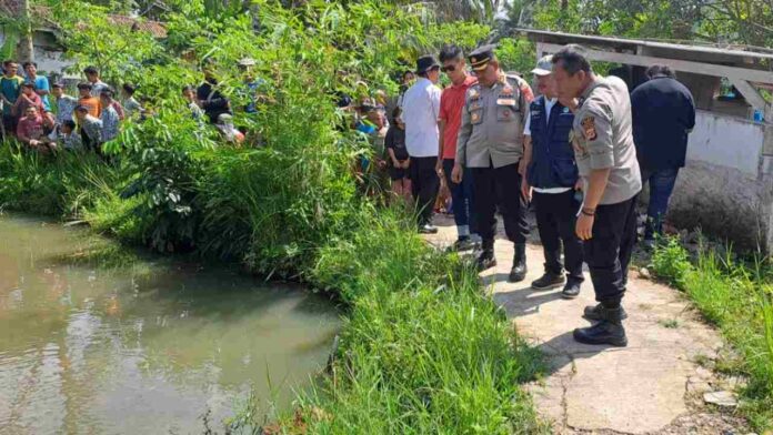 Mayat lansia kolam ikan