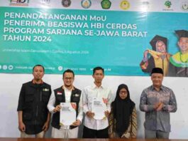 Yayasan HBI Ciamis Salurkan Beasiswa untuk 10 Mahasiswa Berprestasi