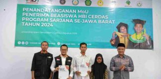 Yayasan HBI Ciamis Salurkan Beasiswa untuk 10 Mahasiswa Berprestasi