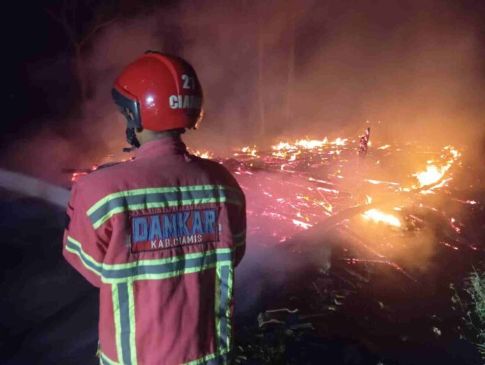 Kebakaran Kandang di Ciamis, 3.500 Ayam Tewas, Pemilik Rugi Rp 200 Juta