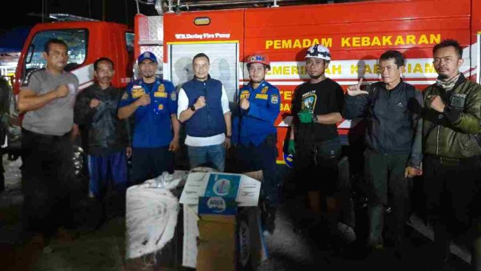 Pos WMK Banjarsari bersama Balai Konservasi Sumber Daya Alam (BKSDA) Ciamis berhasil mengevakuasi seekor lutung