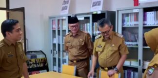 Bupati Ciamis perpustakaan