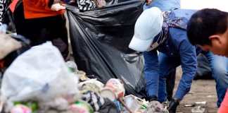 Sampah di Pangandaran