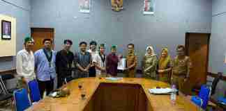 HMI Ciamis audiensi dengan Dinas Pertanian dan Ketahanan Pangan Ciamis