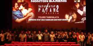 Sayap-Sayap Patah 2” Jadi Cermin Dedikasi Polisi, Polres Tasikmalaya Gelar Nobar Bersama Warga