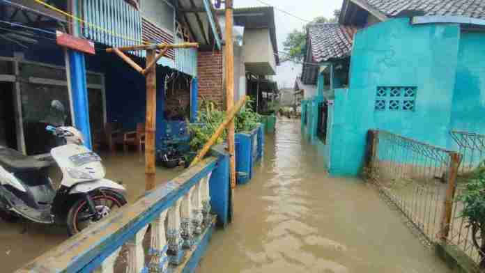 Sejumlah Rumah di Panumbangan Ciamis Terendam Banjir Akibat Sungai Citanduy Meluap
