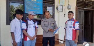 Polsek Lakbok Sosialisasikan Rekrutmen Polri ke Pelajar SMK di Purwadadi