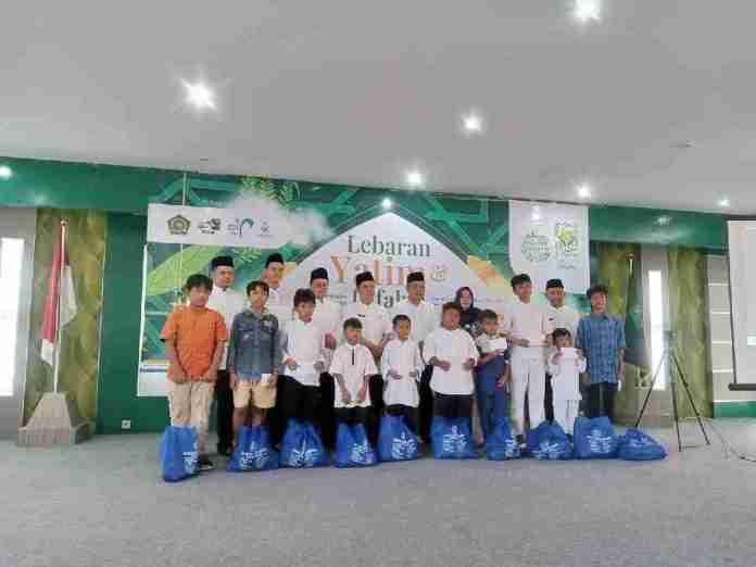 Kemenag Ciamis Gelar Lebaran Yatim & Difabel, Luncurkan Program Jejak Kebaikan Zakat dan Wakaf