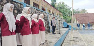 Bangun Kedekatan dengan Pelajar, Polres Ciamis Gelar Program Police Goes to School