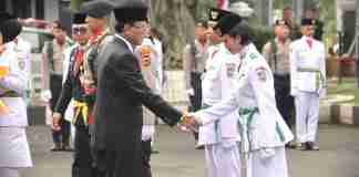 Bupati Ciamis Kukuhkan 52 Anggota Paskibraka 2025, Simbol Semangat Generasi Muda