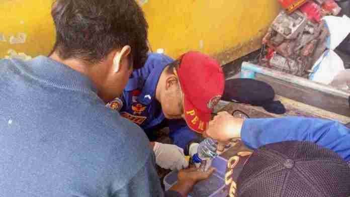 Damkar Ciamis Evakuasi Cincin yang Nyangkut di Jari Remaja