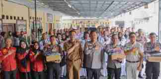 Kapolres Ciamis Sambut Hangat Puluhan Calon Paskibraka 2025