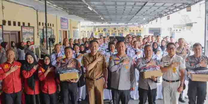 Kapolres Ciamis Sambut Hangat Puluhan Calon Paskibraka 2025