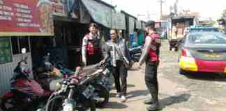 Polres Ciamis Patroli Humanis di Pasar Imbanagara Cegah Aksi Premanisme